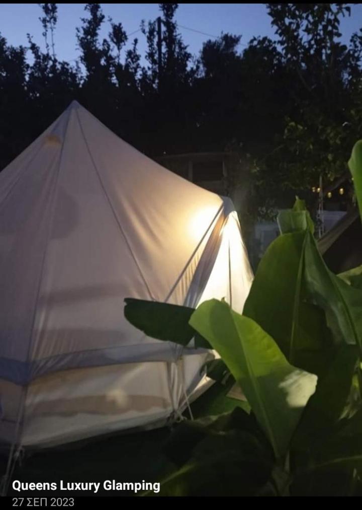 Queens Luxury Glamping Hotel Palaiokastro  Bagian luar foto